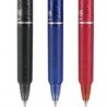 BOLIGRAFO GEL BORRABLE RETRACTIL P/FINO 3PZS AZL, NEG, ROJ