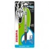 BOLIGRAFO RETR TINTA EMULSION P1.0mm ACERO INOX GRIP GOMA NE
