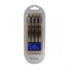 BOLIGRAFO GEL FIN AZUL 4P TUL - Bolígrafo Tul Gel Fino Azul 4 Piezas