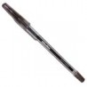 BOLIGRAFO BALLPOINT STICK CRYSTAL NEGRO PUNTO MED 1.0MM 12PZ