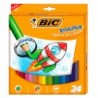 Colores Bic Evolution Grueso 24 pzas