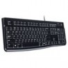 Teclado Logitech K120 Alambrico Negro