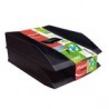 CHAROLAS COLOR NEGRO HELIT CARTA 2 PZAS