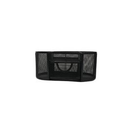 Organizador de Escritorio con Portatarjetas Mesh Negro - Envío Gratuito