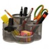 ORGANIZADOR GIRATORIO MESH PLATA