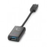 Adaptador HP de USB-C a USB 3.0 Negro