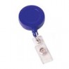 PORTAGAFETE RETRACTIL. PLASTICO RIGIDO AZUL. 4 PIEZAS OMX