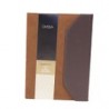 DIARIO CON SOLAPA MAGNETICA.COLORES NEGRO/PLATA/CAFE.5X7PULG