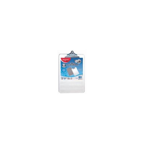 TABLA AGARRAPAPEL CARTA NEGRA CON CLIP MAPED - Envío Gratuito