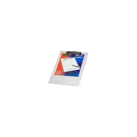 TABLA AGARRAPAPEL CARTA ALUMINIO CON CLIP LEFORT - Envío Gratuito
