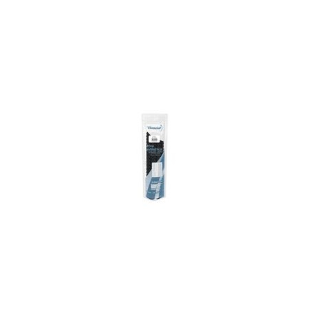 ARILLO PLASTICO NEGRO 3/8 IN CARTA BOLSA CON 25 TIRAS - Envío Gratuito