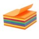 NOTAS ADHESIVAS NEON CUBO OMX 7.6 X 7.6 CM 400HJ - Envío Gratuito