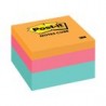 NOTAS PASTEL 7.6CM X 7.6CM C430 HOJAS - Notas Post-It Pastel 7.6X7.6CM 430HJS