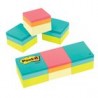 Notas adhesivas Super Sticky 2x2  3 paquetes 400 hojas c/u