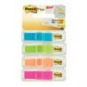 MINI BANDERITAS POST-IT COLORES TROPICALES 140PZS
