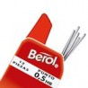 PUNTILLAS BEROL 0.5 MM, HB, 1 ESTUCHES DE 12 PIEZAS