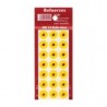 REFUERZO CARPETA VINIL AMARILLO 15MM 210PZ