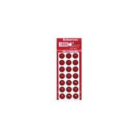 REFUERZO CARPETA VINIL ROJO 15MM 210PZ - Envío Gratuito