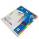 SEPARADOR 8 PESTANAS MULTICOLOR BORRABLES AVERY - Envío Gratuito