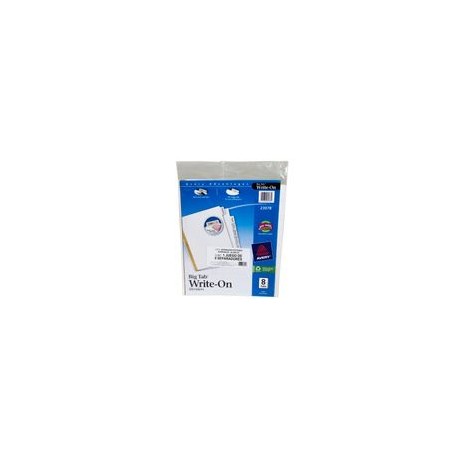 SEPARADOR 8 PESTANAS MULTICOLOR BORRABLES AVERY - Envío Gratuito