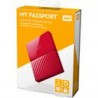 Disco Duro WD 1TB Passport Rojo