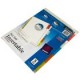 SEPARADOR BLANCO CARTON 5 PESTANAS MULTICOLOR INSERTABLE - Envío Gratuito