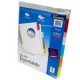 SEPARADOR BLANCO CARTON 5 PESTANAS MULTICOLOR INSERTABLE - Envío Gratuito