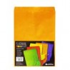 SOBRE BOLSA ENGOMADO FLASHMAIL 22.4X30CM NARANJA PZAS