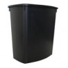 Bote de Basura Plástico Negro 13 Litros