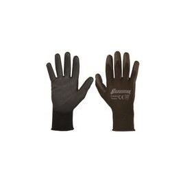 Guante Silverline de Nylon Palma de Poliuretano Num. 9 Negro - Envío Gratuito