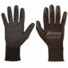 Guante Silverline de Nylon Palma de Poliuretano Num. 9 Negro