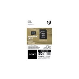 Micro SD Sony 16GB Clase 10 con Adaptador SD - Envío Gratuito