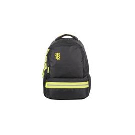 Mochila Chenson 1818 Negro con amarillo Universitaria - Envío Gratuito