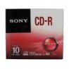 CD-R Sony 700MB 80min 4X Campana 25pk