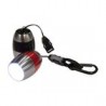 MINI LAMPARA METALICA DE LED. COLORES ROJO,NEGRO Y AZUL OMX