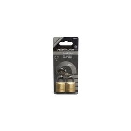 CANDADO ECONOMICO MASTER LOCK BLISTER CON 2 PIEZAS - Envío Gratuito