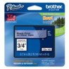 Cinta Brother para Rotulador laminada 18mm negro-transparent