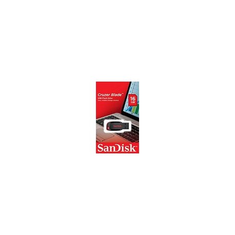 Memoria USB Sandisk 16GB 2.0 Cruzer Blade SDCZ50 - Envío Gratuito