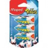 Goma Maped Pirámide Rabbids 3 piezas