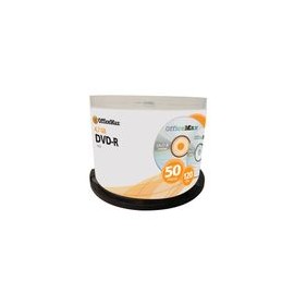 DVD-R Officemax 4.7GB 120 Min 16X 50Pk - Envío Gratuito