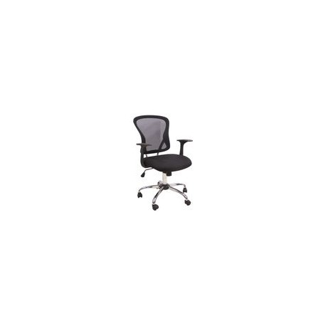 Silla Officemax Secretarial Casper Mesh Negro - Envío Gratuito